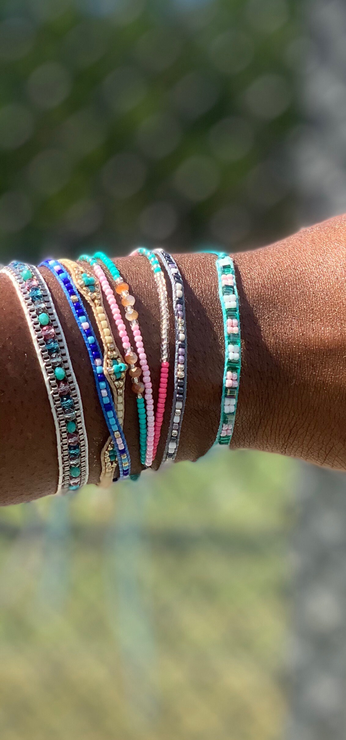 Boho Bracelet | Anklets | Beaded Jewelry | Adjustable