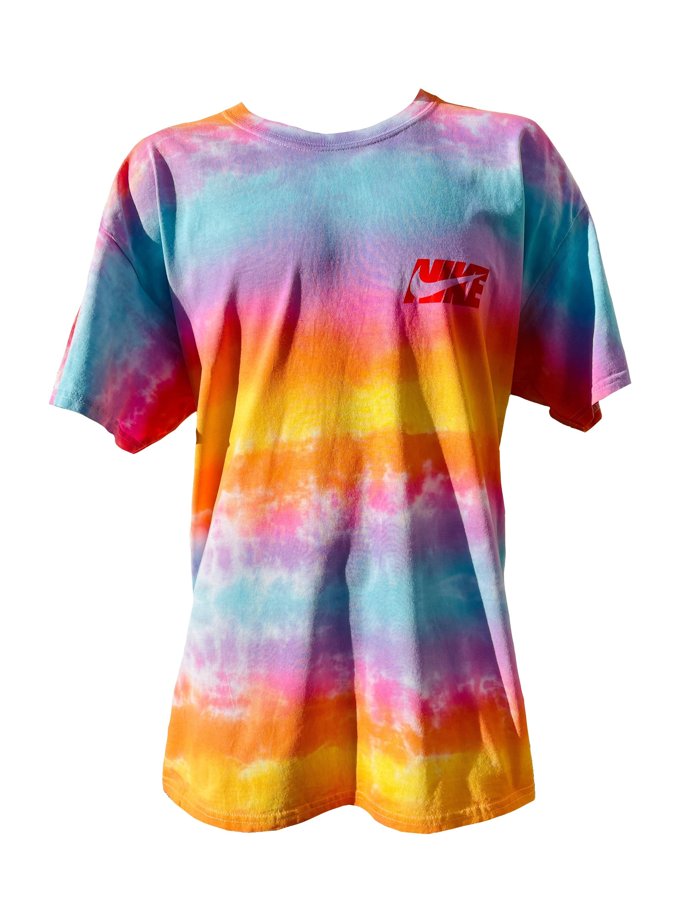 Nike branded tie dye dye T-shirt | Etsy