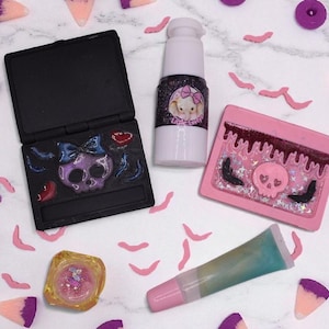 Glitter Drip– Pretend Makeup for Kids, Mess-Free, Non-Toxic, Realistic Play, Toddler Girl Gift, Makeup Toy Set