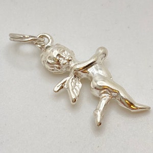 Sterling Angel Charm