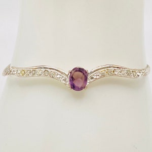 Amethyst Crystal Bracelet