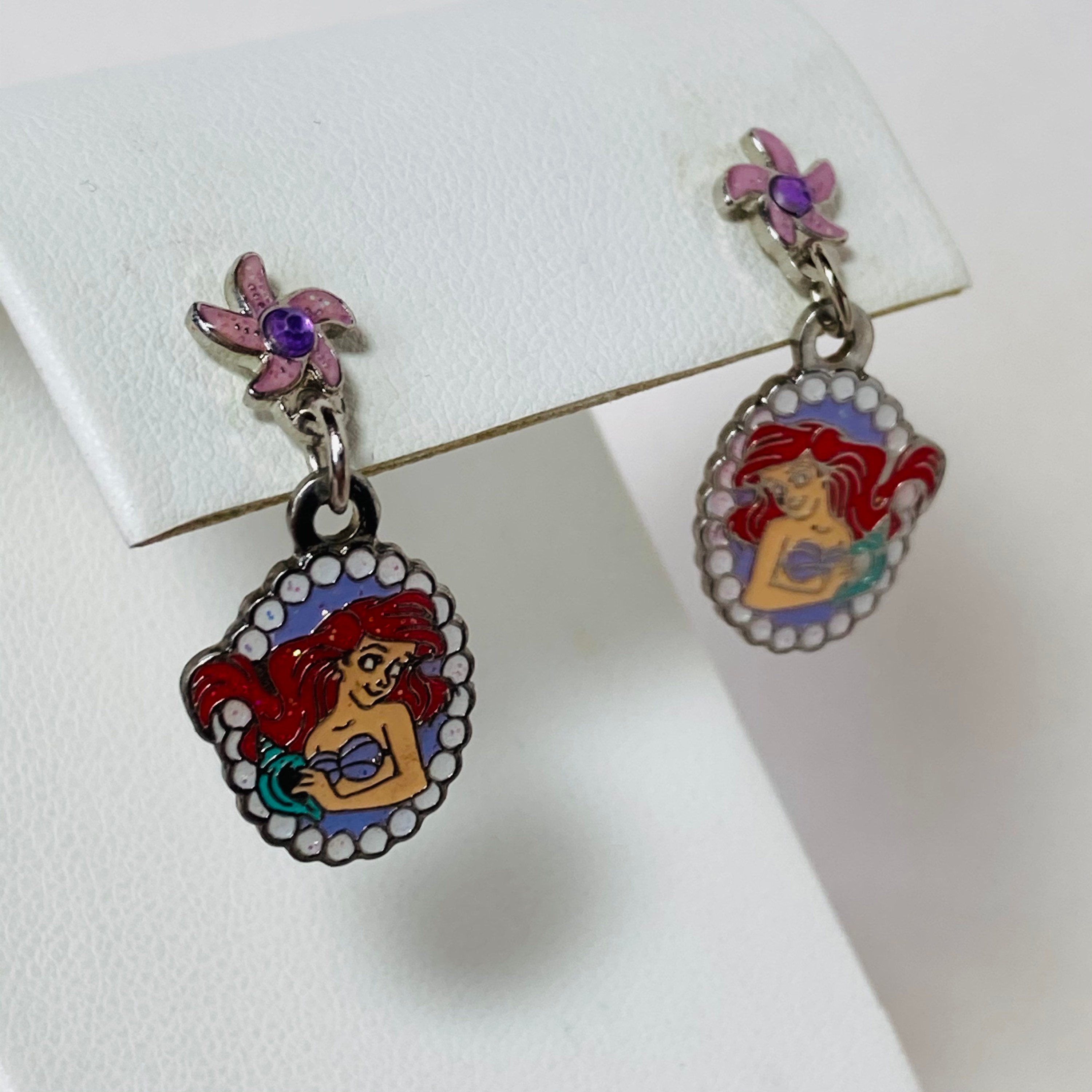 Ariel the Little Mermaid Earrings Disney Princess Earrings Etsy