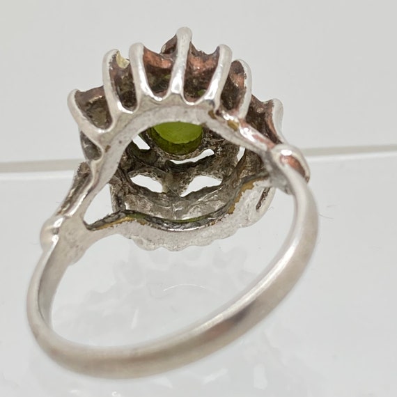 UNCAS Jade Ring - Size 7.5 vintage ring - image 8