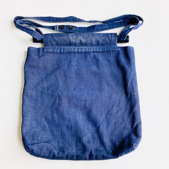 Vintage Tote Bag - Handmade Tote Bag - vintage fa… - image 5