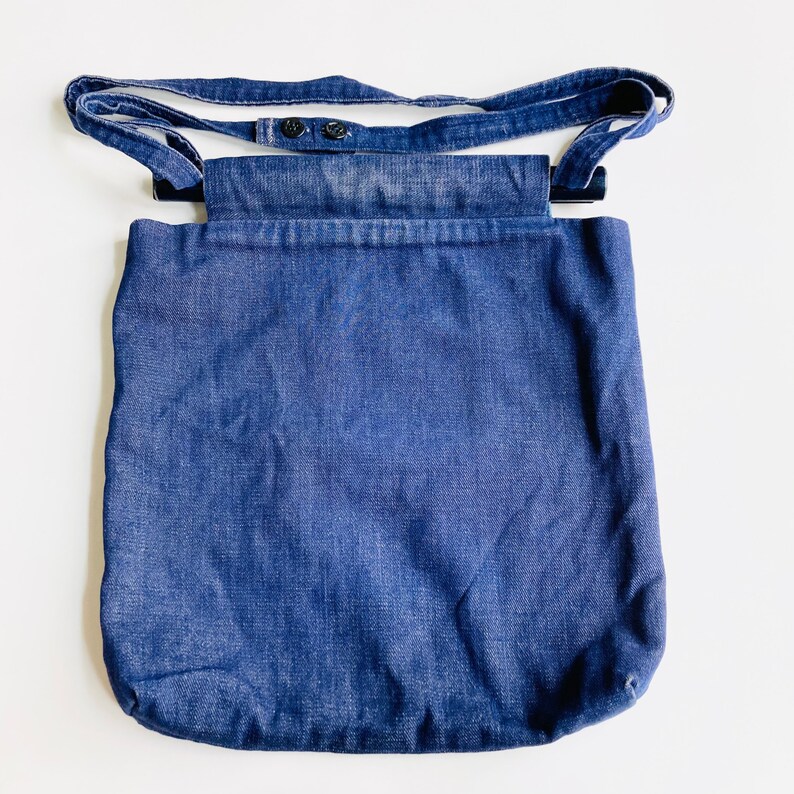 Vintage Tote Bag Handmade Tote Bag vintage fabric bag solid color tote bag canvas tote bag denim tote bag faux suede tote Denim