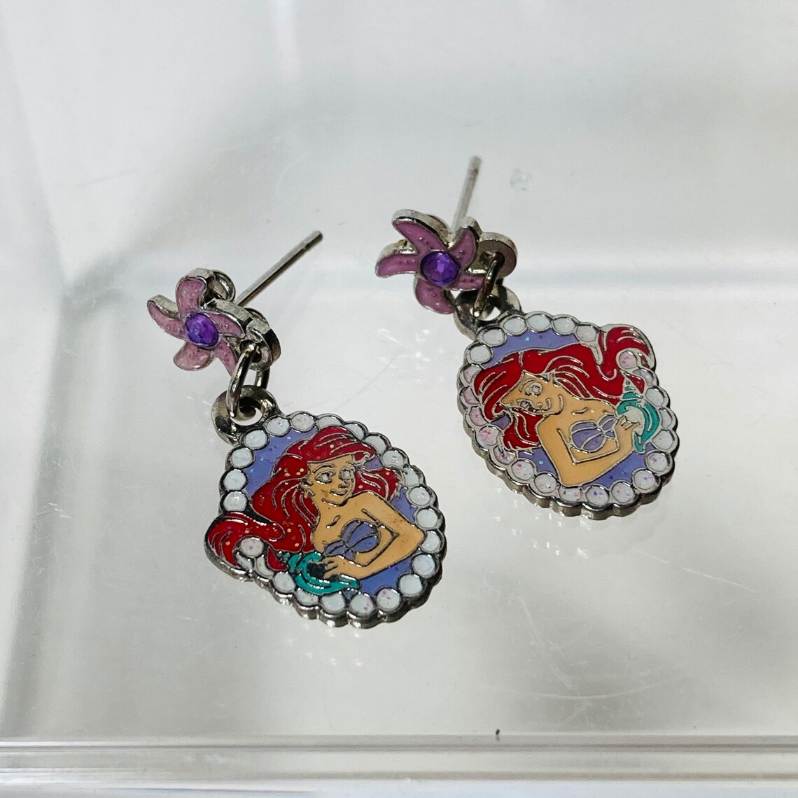Ariel The Little Mermaid Earrings Disney Princess Earrings Etsy