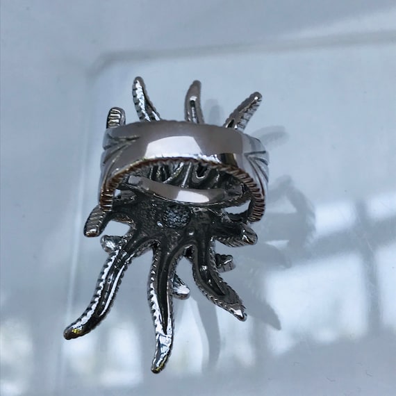 Size 7 Starfish ring -  sea anemone ring - ocean … - image 10