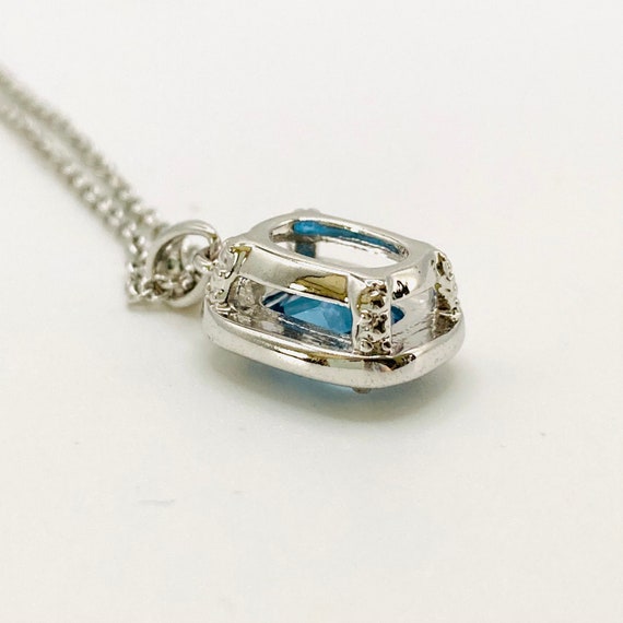 AVON Aquamarine necklace - image 9