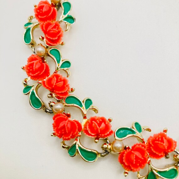 Rose Necklace -  Flower Necklace - image 8