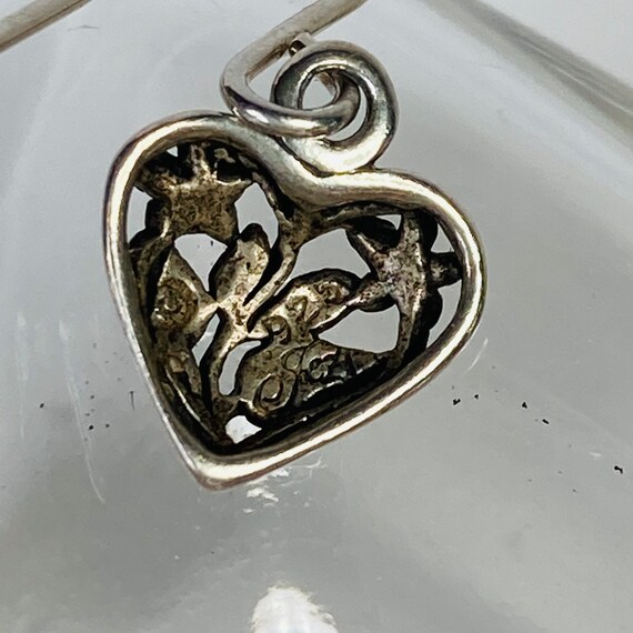 JEZLAINE Sterling Silver Heart Earrings - 925 Jez Earrings