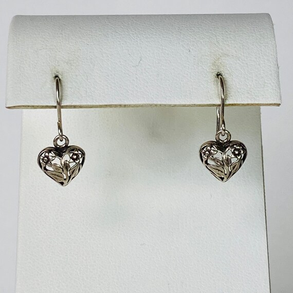 JEZLAINE Sterling Silver Heart Earrings - 925 Jez… - image 3