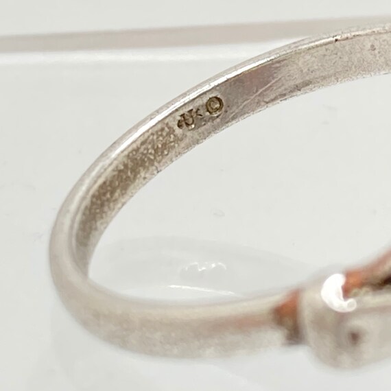 UNCAS Jade Ring - Size 7.5 vintage ring - image 9