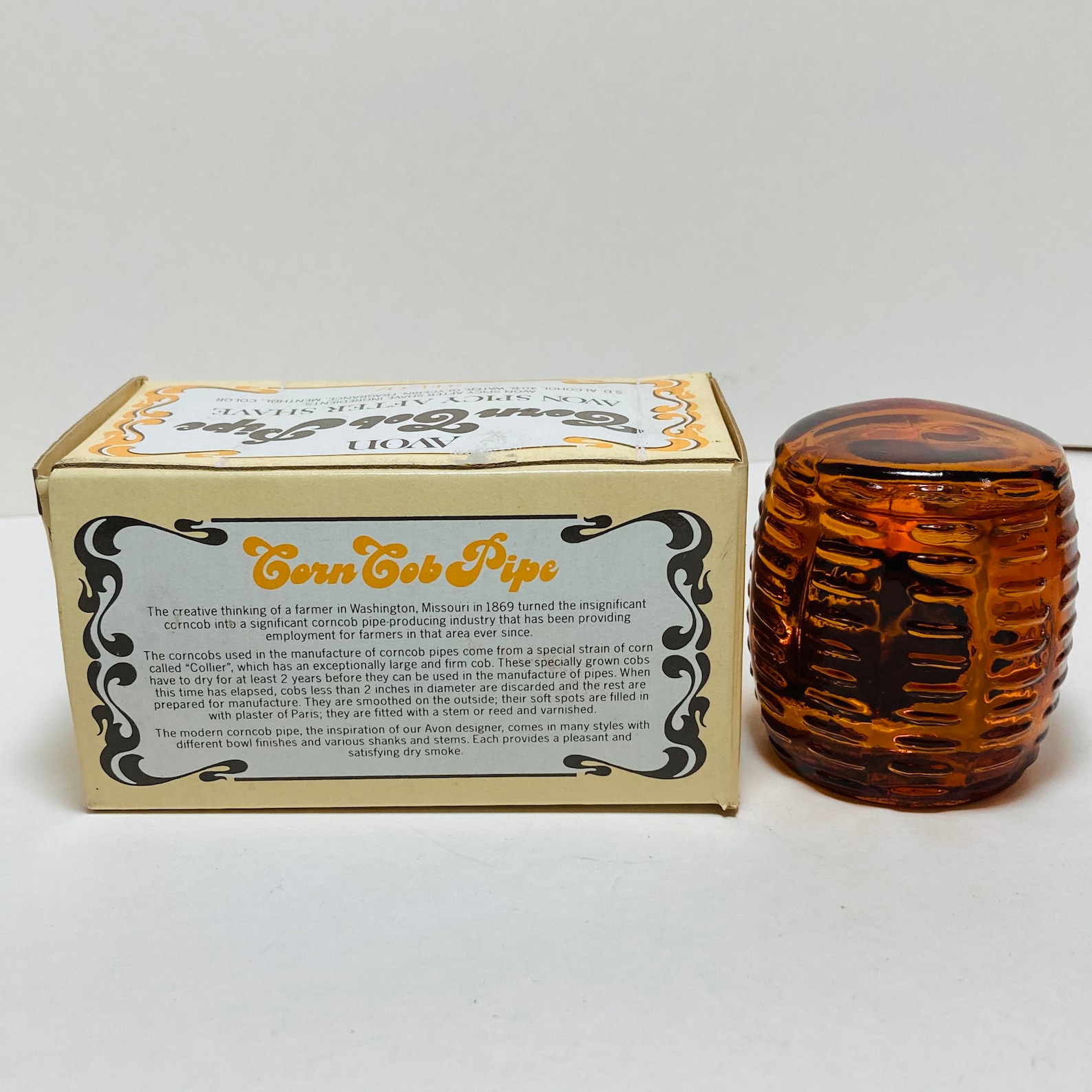AVON Corn Cob Pipe Spicy After Shave Etsy