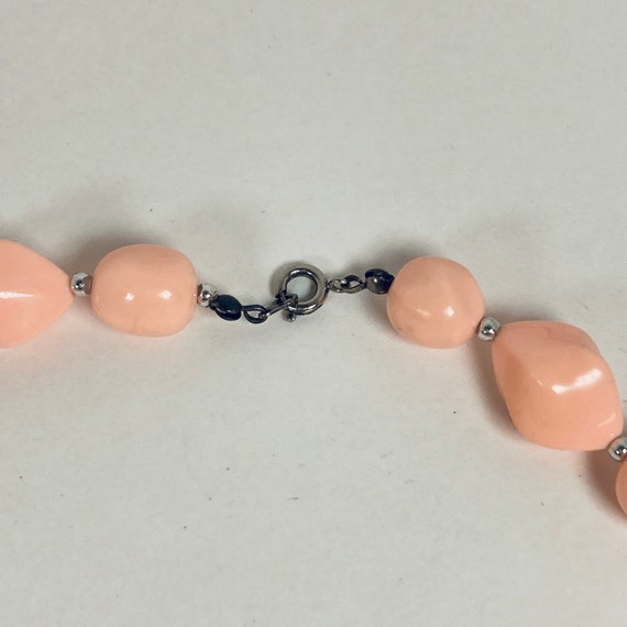 Pink Plastic Necklace - image 10