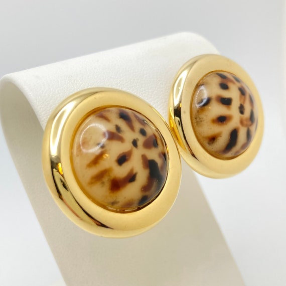 Leopard Print Earrings - Cheetah Earrings - Jagua… - image 4