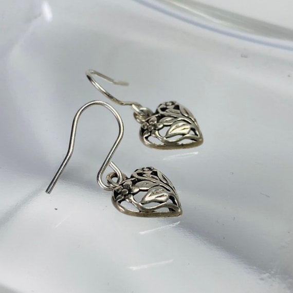 JEZLAINE Sterling Silver Heart Earrings - 925 Jez… - image 8