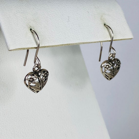 JEZLAINE Sterling Silver Heart Earrings - 925 Jez… - image 4