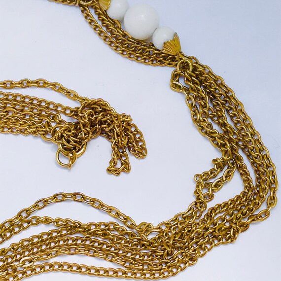 54 Inch Necklace - Multi Strand Chain - Extra Long Gold Tone Chain