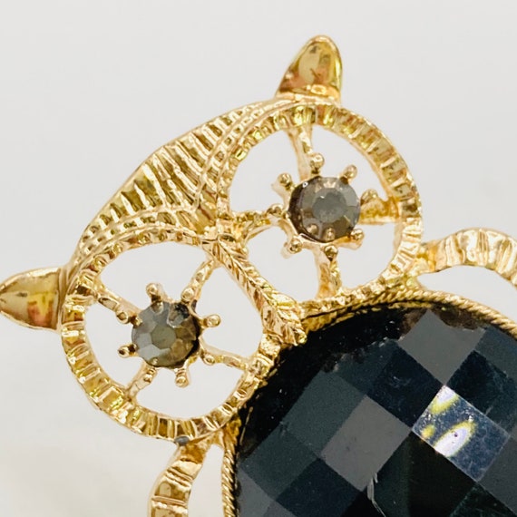 Huge Owl Statement Ring - extra large Owl Ring - … - image 6