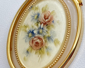 Floral Transfer Pendant