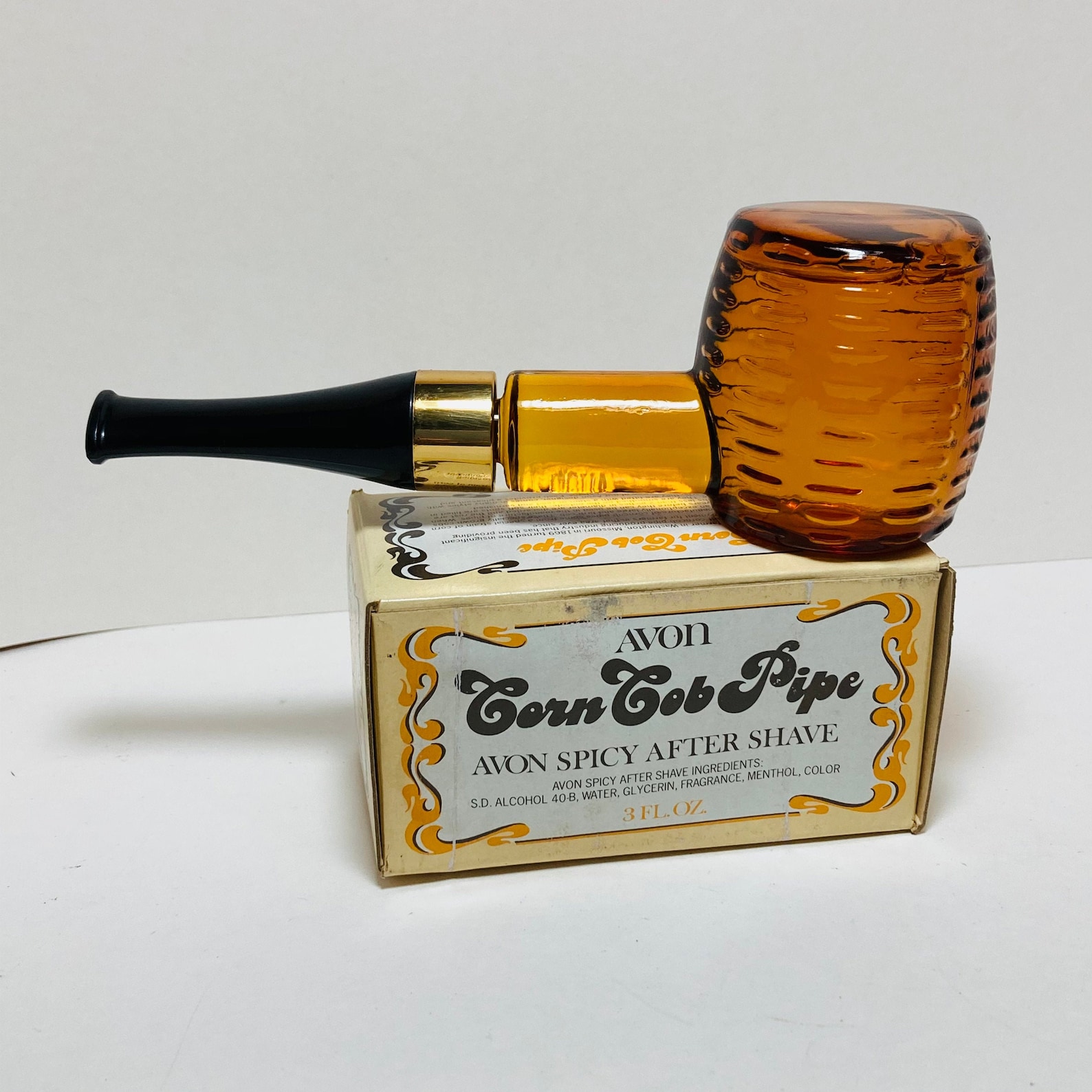 AVON Corn Cob Pipe Spicy After Shave Etsy