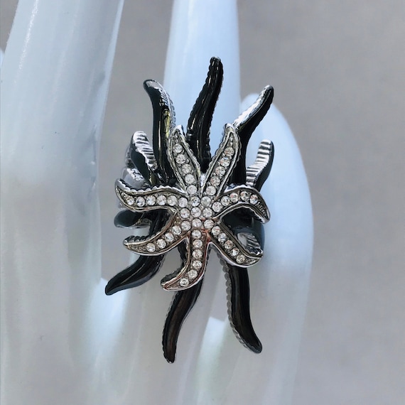 Size 7 Starfish ring -  sea anemone ring - ocean … - image 1