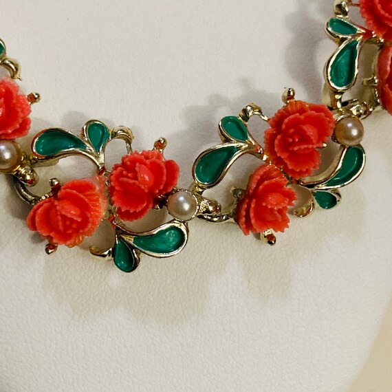 Rose Necklace -  Flower Necklace - image 10