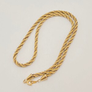 Two Tone Rope Chain - Etsy