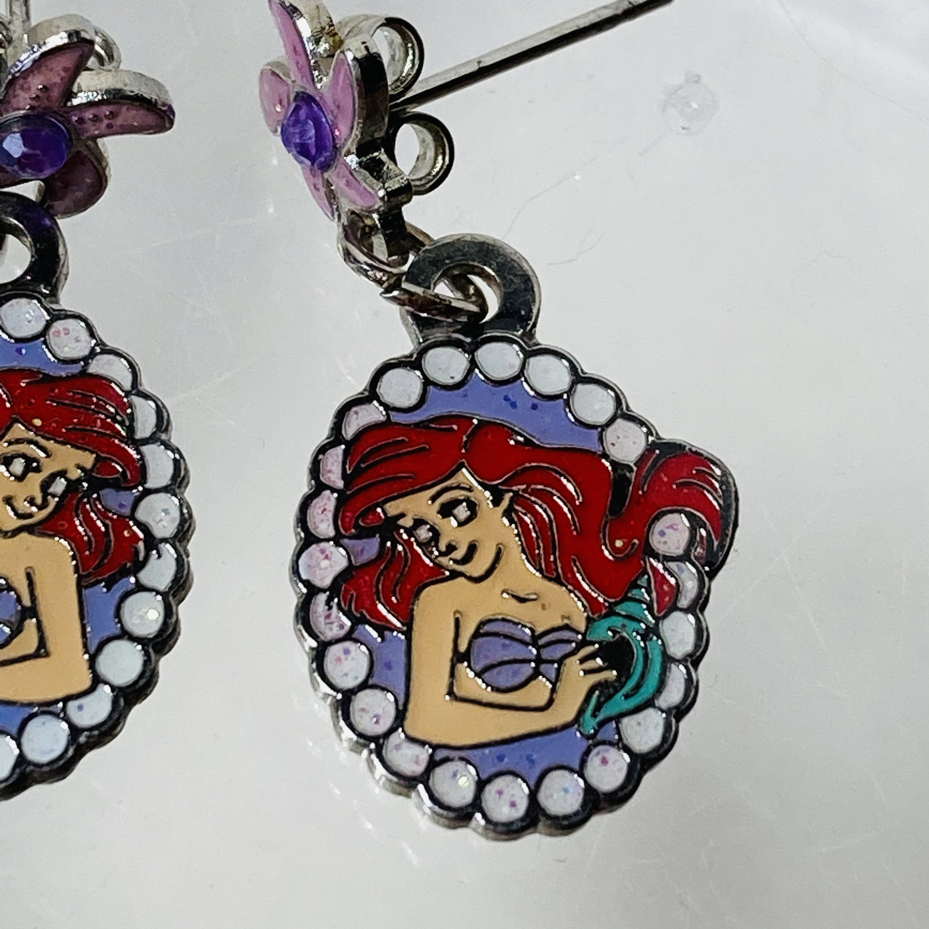 Ariel The Little Mermaid Earrings Disney Princess Earrings Etsy