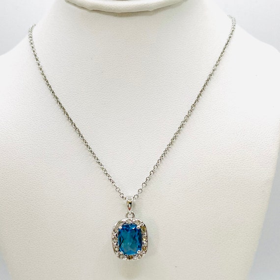 AVON Aquamarine necklace - image 2