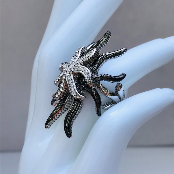 Size 7 Starfish ring -  sea anemone ring - ocean … - image 4