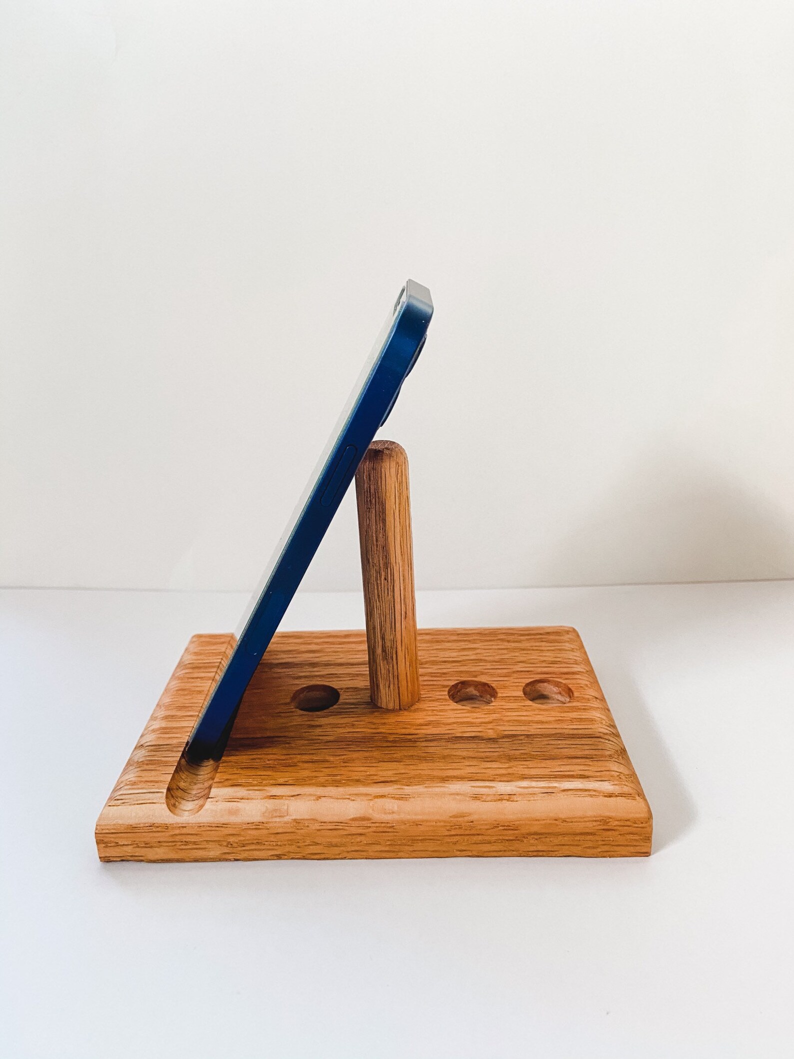 Wooden handmade adjustable cell phone / tablet holder Etsy