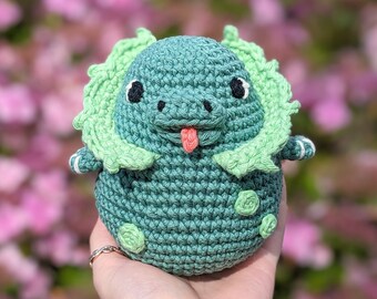 Basil the Dragon Crochet PDF Pattern, Crochet Dragon pattern Amigurumi Dragon pattern cute lizard crochet pattern dinosaur crochet pattern