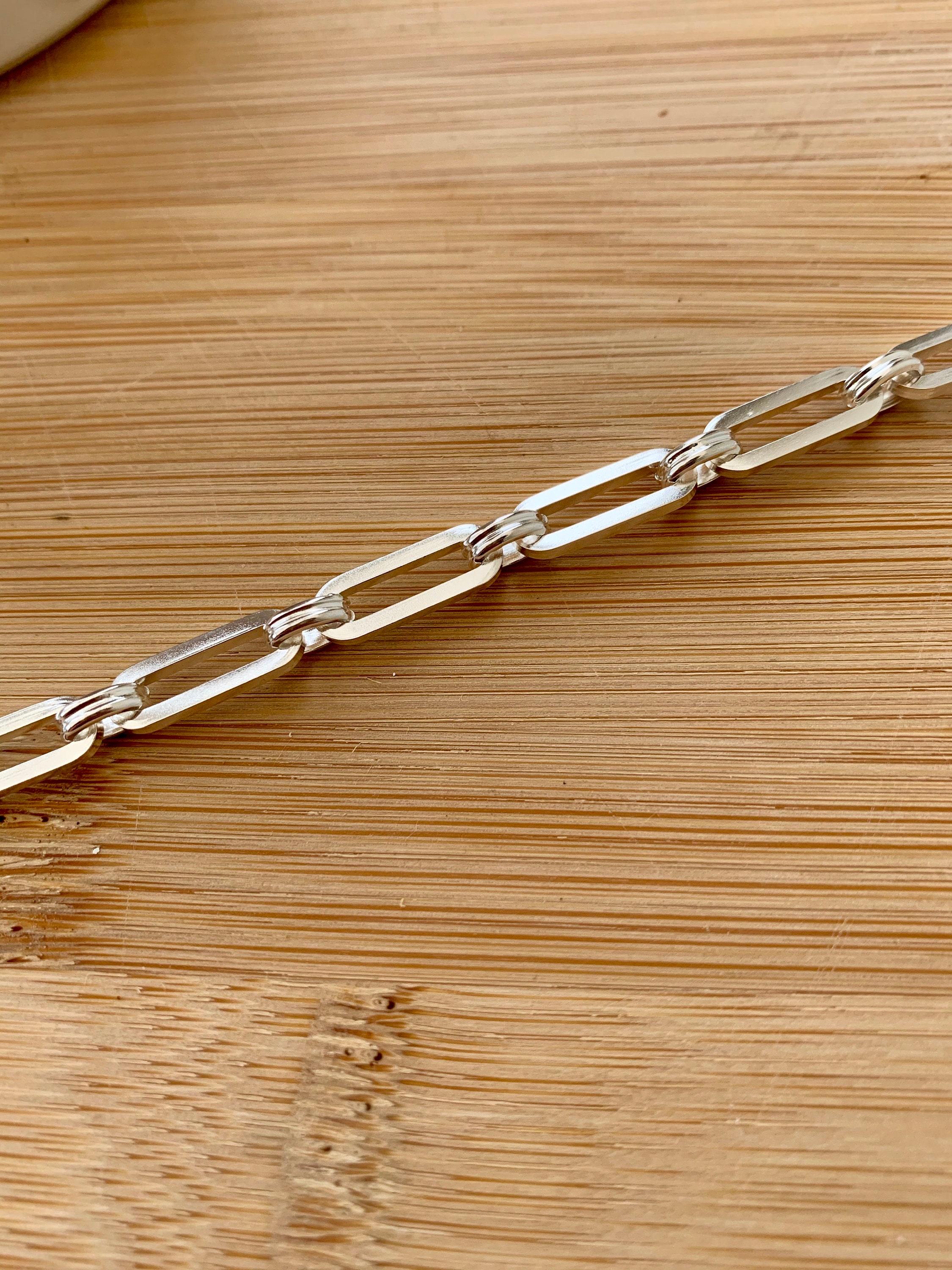 Square belcher bracelet Clearance