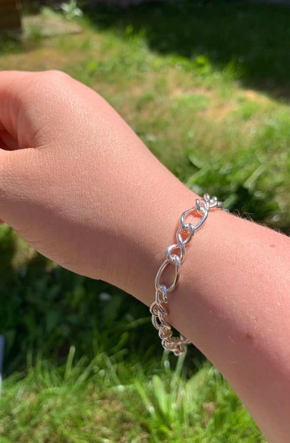 Sterling silver outlet eternity bracelet