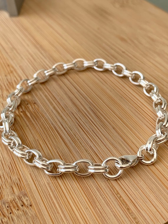 Sterling silver belcher bracelet Sterling silver belcher bracelet