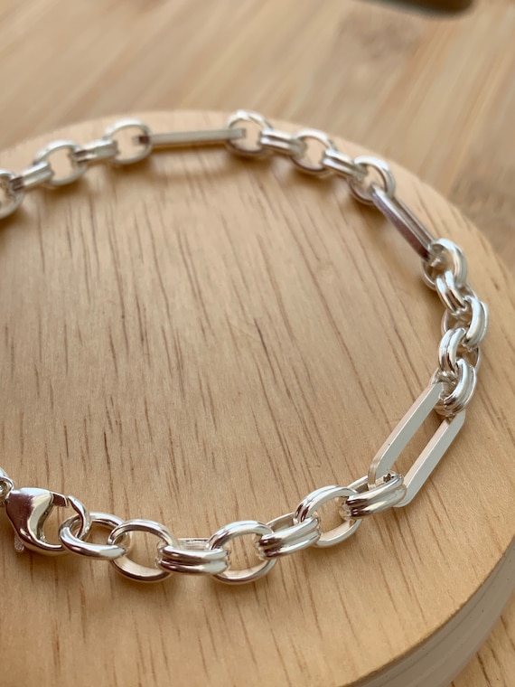 Etsy sterling deals silver bracelets