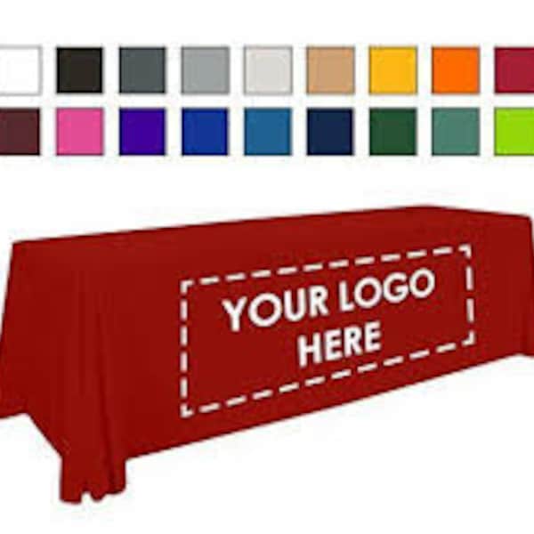 Tablecloth With Logo Etsy