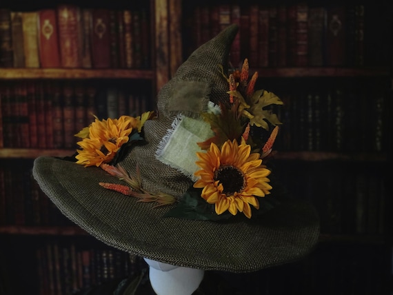 Harvest Witch Hat ~ Cozy, Rustic, and Handmade