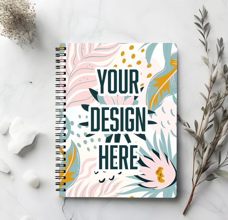 Spiral Notebook Mockup Set Bundle Mockup of Spiral Notebooks Etsy