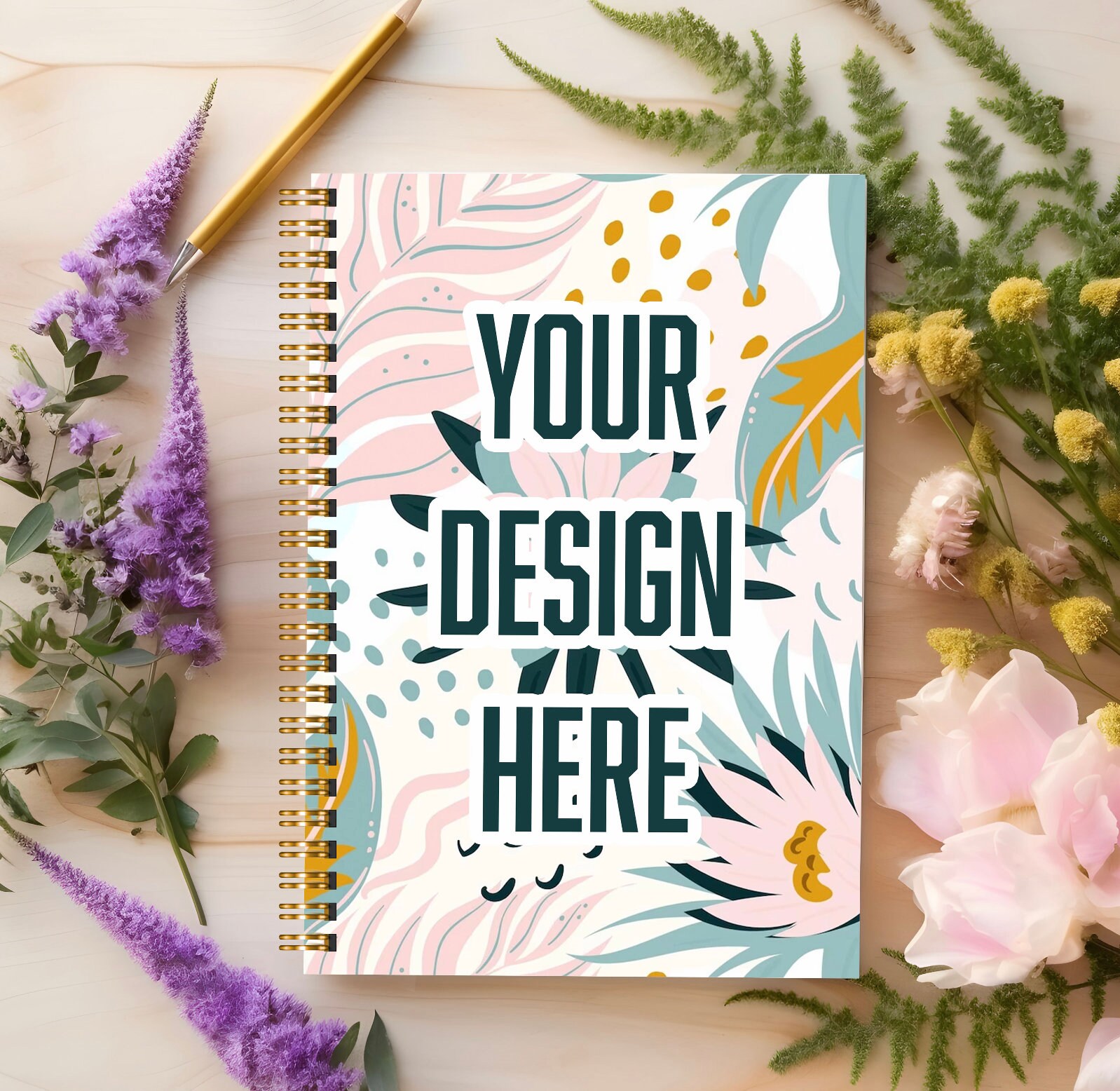 Spiral Notebook Mockup Set Bundle Mockup of Spiral Notebooks Etsy Canada
