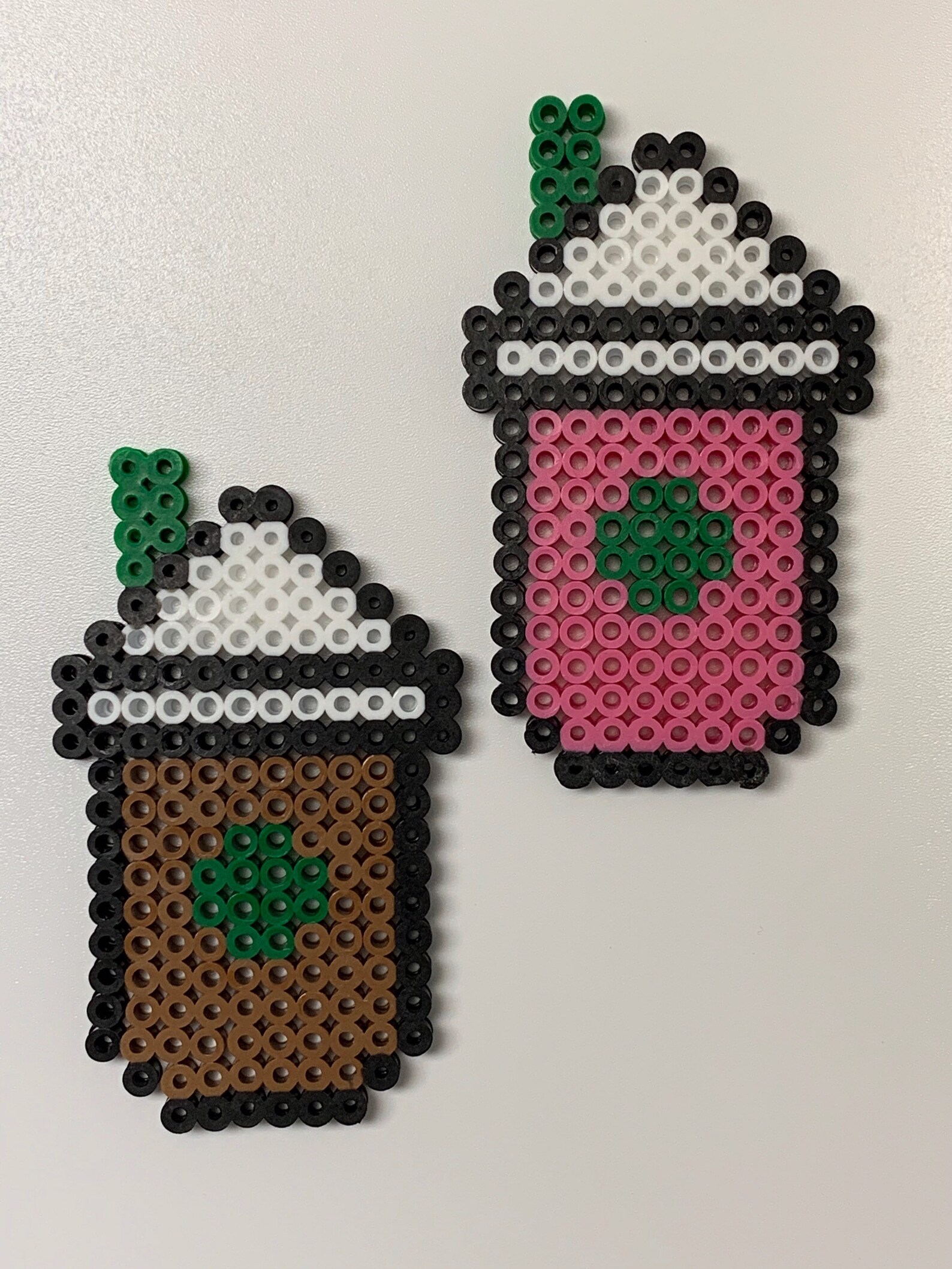 Coffee made with Perler Beads Etsy