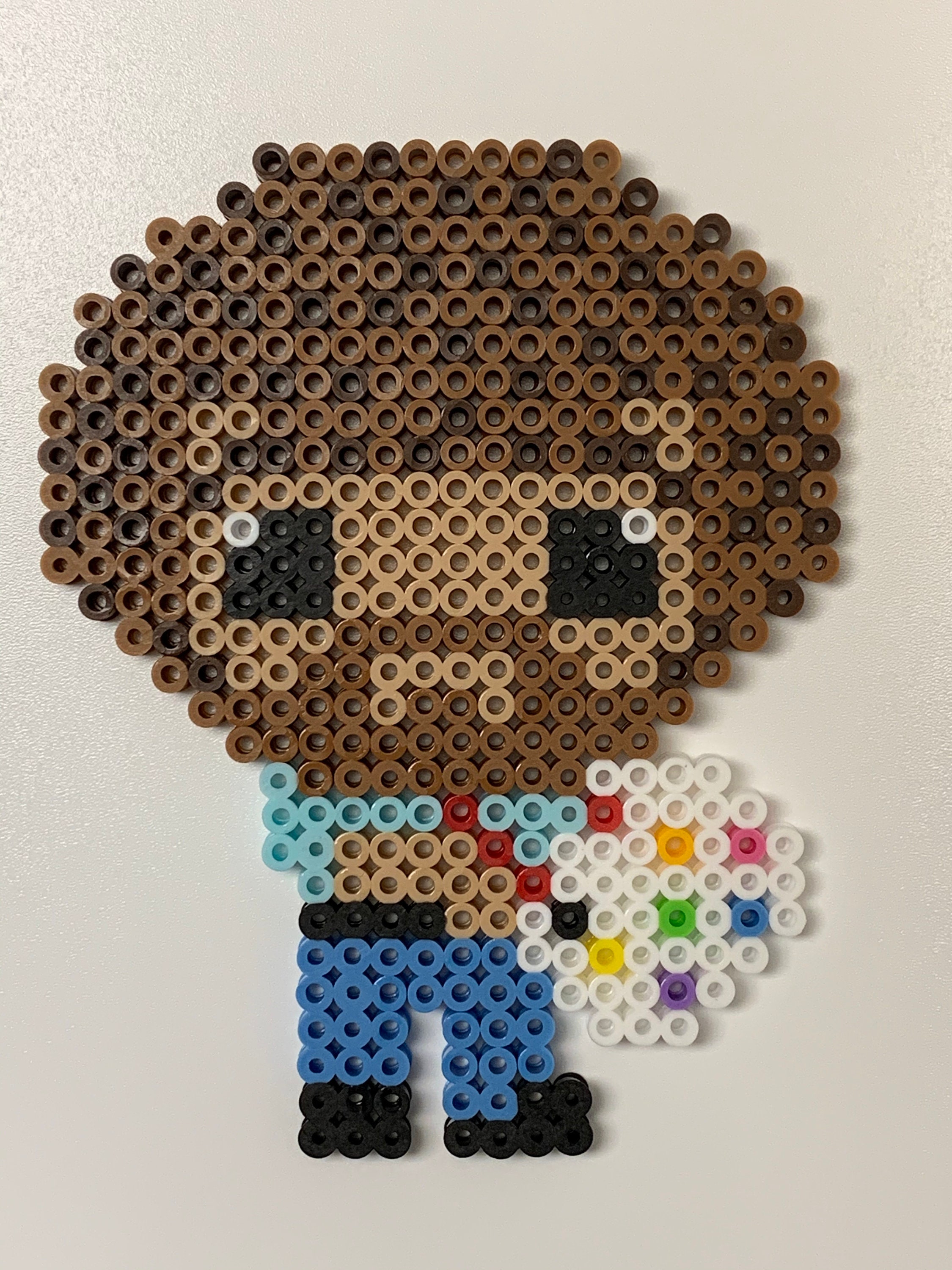 Bob Ross Perler Bead Design Perler Beads Designs Diy Perler Beads The