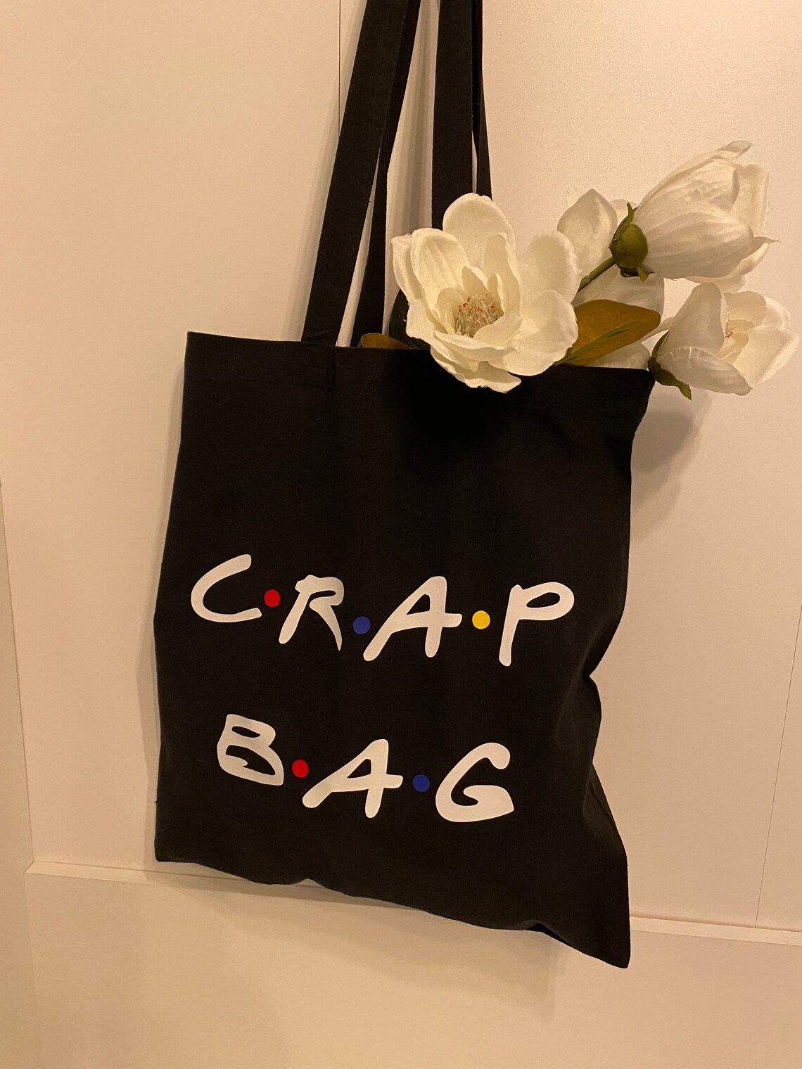Friends Inspired Crap Bag Tote Etsy