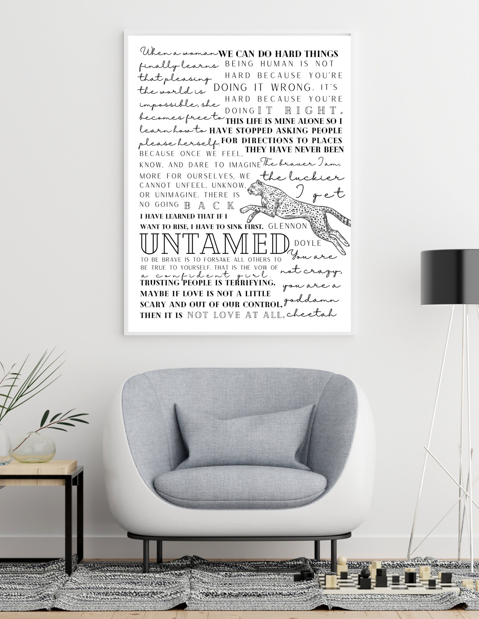 UNTAMED of Quotes/glennon Doyle Etsy