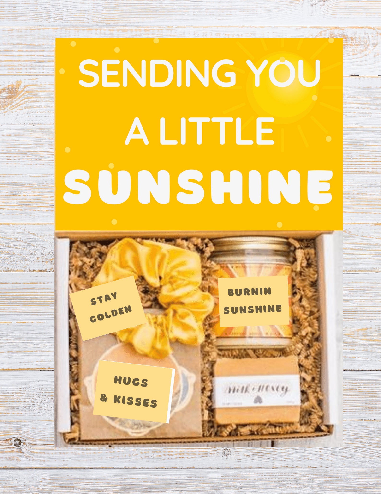 Box of Sunshine Printable PDF Box of Sunshine Decorations Etsy