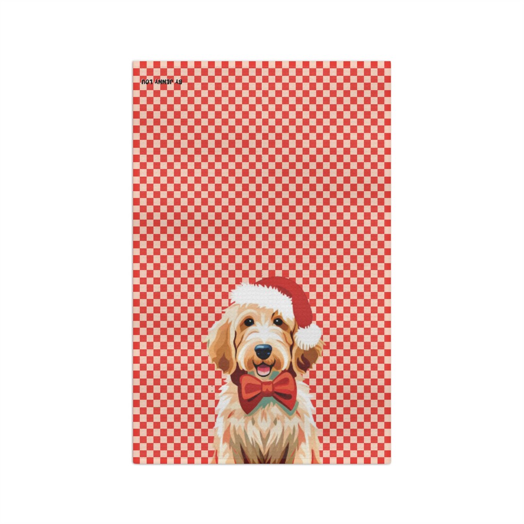 Deck Your Halls With Doodle Delight Goldendoodle Christmas - Etsy