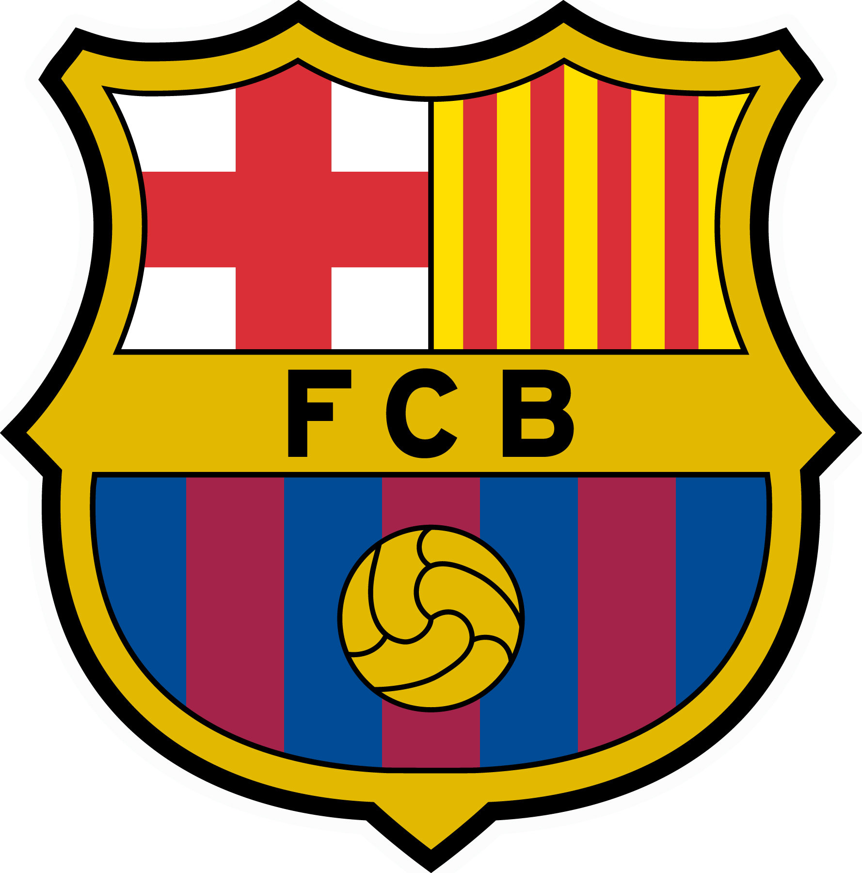 FC Barcelona Football Club Crest Miscellaneous Pack 3-D Stickers Free UK P&P 