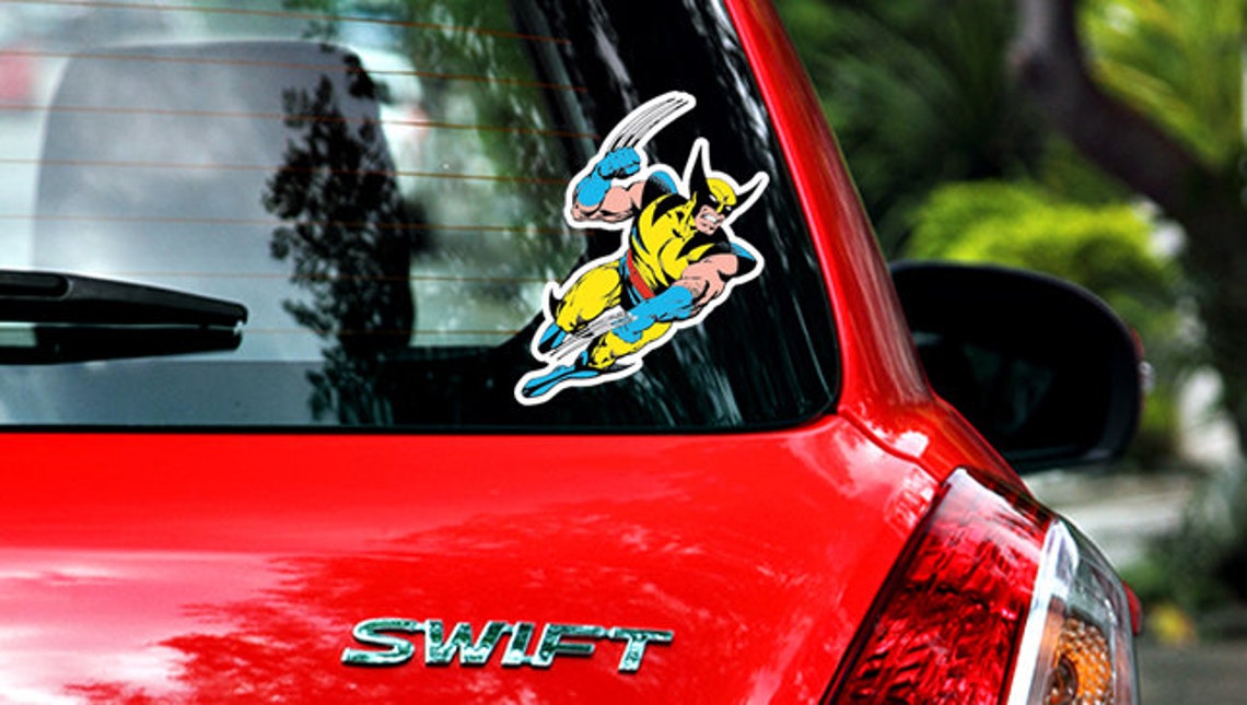 Wolverine Car and Bumper Vinyl Decal / Sticker 10 Sizes Etsy