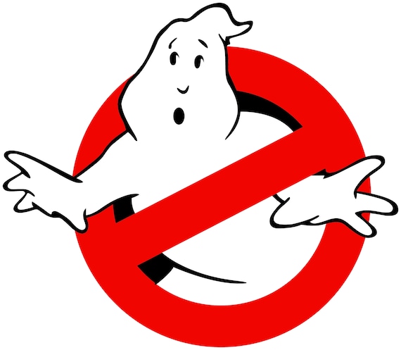 Ghostbusters Logo Sticker / Ghost Busters Vinyl Decal 10 - Etsy